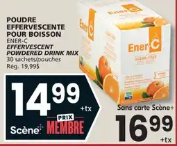 IGA ENER-C EFFERVESCENT POWDERED DRINK MIX offer