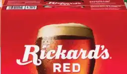 IGA RICKARD'S RED BEER offer