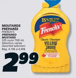 IGA FRENCH'S PREPARED MUSTARD offer