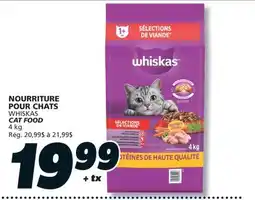 IGA WHISKAS CAT FOOD offer