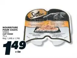 IGA SHEBA CAT FOOD offer