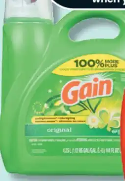 IGA GAIN LIQUID LAUNDRY DETERGENT offer