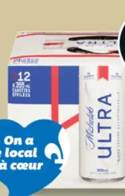 IGA MICHELOB ULTRA BEER offer