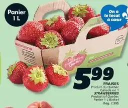 IGA STRAWBERRIES offer