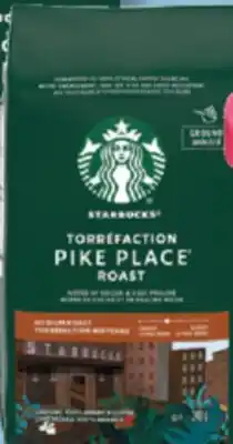 IGA STARBUCKS COFFEE Moulu offer