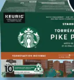 IGA STARBUCKS K-CUP Coffee offer