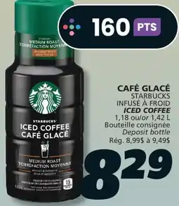IGA STARBUCKS INFUSÉ À FROID ICED COFFEE offer