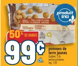 Marché Adonis pommes de terre jaunes | yellow potatoes offer