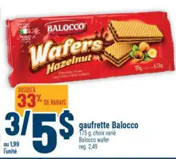 Marché Adonis gaufrette Balocco | Balocco wafer offer