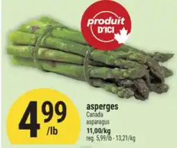 Marché Adonis asperges | asparagus offer