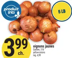 Marché Adonis oignons jaunes offer