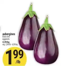 Marché Adonis AUBERGINES | EGGPLANTS offer