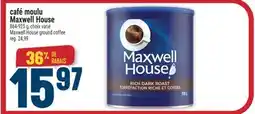 Marché Adonis café moulu Maxwell House | Maxwell House ground coffee offer