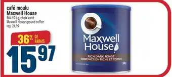Marché Adonis café moulu Maxwell House | Maxwell House ground coffee offer