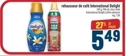 Marché Adonis rehausseur de café International Delight | International Delight coffee enhancer offer