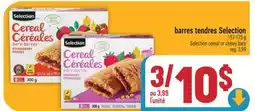 Marché Adonis BARRES TENDRES SELECTION | SELECTION CEREAL OR CHEWY BARS offer