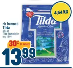 Marché Adonis riz basmati Tilda | Tilda basmati rice offer