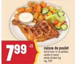Marché Adonis CUISSE DE POULET | WHOLE CHICKEN LEG offer
