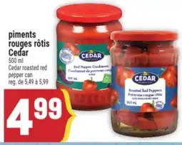 Marché Adonis piments rouges rôtis Cedar | Cedar roasted red pepper can offer