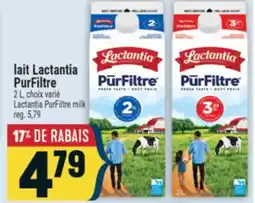 Marché Adonis lait Lactantia PurFiltre | Lactantia PurFiltre milk offer