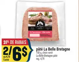 Marché Adonis PÂTÉ LA BELLE BRETAGNE | LA BELLE BRETAGNE PÂTÉ offer