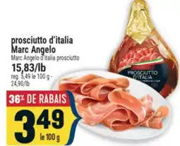 Marché Adonis prosciutto d'italia Marc Angelo | Marc Angelo d'italia prosciutto offer