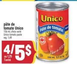Marché Adonis pâte de tomate Unico offer