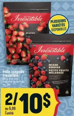 Marché Adonis fruits congelés Irrésistible | Irrésistible fronzen fruits offer