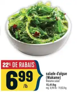 Marché Adonis salade d'algue (Wakame) offer