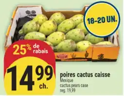 Marché Adonis poires cactus caisse offer