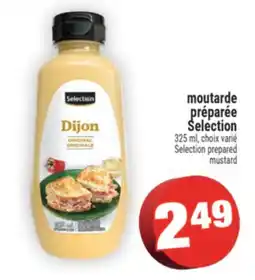 Super C moutarde préparée Selection | Selection prepared mustard offer