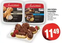 Super C mini éclairs Irrésistible | Irrésistible frozen mini éclairs offer