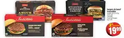 Super C burgers de boeuf Irrésistible | Irrésistible frozen beef burgers offer