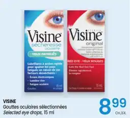 Uniprix VISINE Gouttes oculaires sélectionnées offer