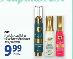 Uniprix OGX Produits capillaires sélectionnés/Selected hair products offer