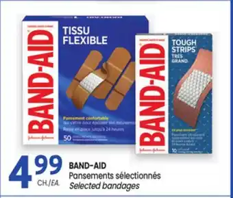 Uniprix BAND-AID Pansements sélectionnés / Selected bandages offer