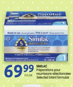 Uniprix SIMILAC Présélections pour nourrissons offer