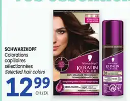 Uniprix SCHWARZKOPF Colorations capillaires sélectionnées offer