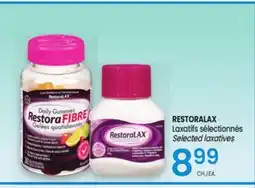 Uniprix RESTORALAX Laxatifs sélectionnés Selected laxatives offer