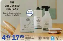 Uniprix THE UNSCENTED COMPANY Produits nettoyants sélectionnés Selected cleaning products offer