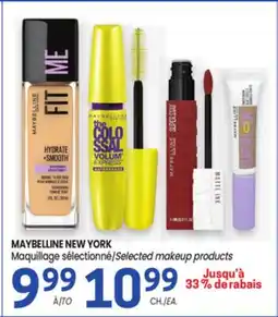 Uniprix MAYBELLINE NEW YORK Maquillage sélectionné/Selected makeup products offer