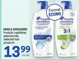 Uniprix HEAD & SHOULDERS Produits capillaires sélectionnés / Selected hair products offer