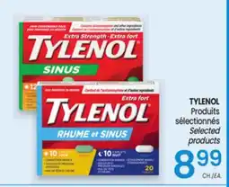 Uniprix TYLENOL Produits sélectionnés / Selected products offer