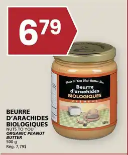 Rachelle-Bery Grocery NUTS TO YOU ORGANIC PEANUT BUTTER offer