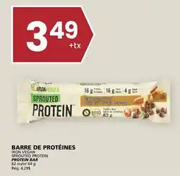 Rachelle-Bery Grocery IRON VEGAN SPROUTED PROTEIN PROTEIN BAR offer
