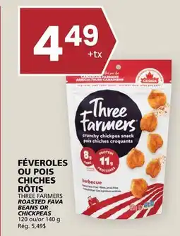 Rachelle-Bery Grocery THREE FARMERS ROASTED FAVA BEANS OR CHICKPEAS offer