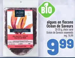 Metro ALGUES EN FLOCONS OCÉAN DE SAVEURS | OCÉAN DE SAVEURS SEAWEEDS offer