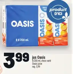 Metro JUS OASIS | OASIS JUICE offer