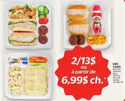 Metro BOÎTE À LUNCH | LUNCH BOX offer