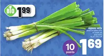 Metro OIGNONS VERTS | GREEN ONIONS offer